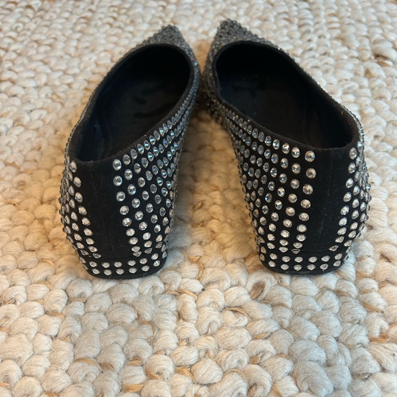 Zara Studded Pointy Toe flats - Picture 6 of 9